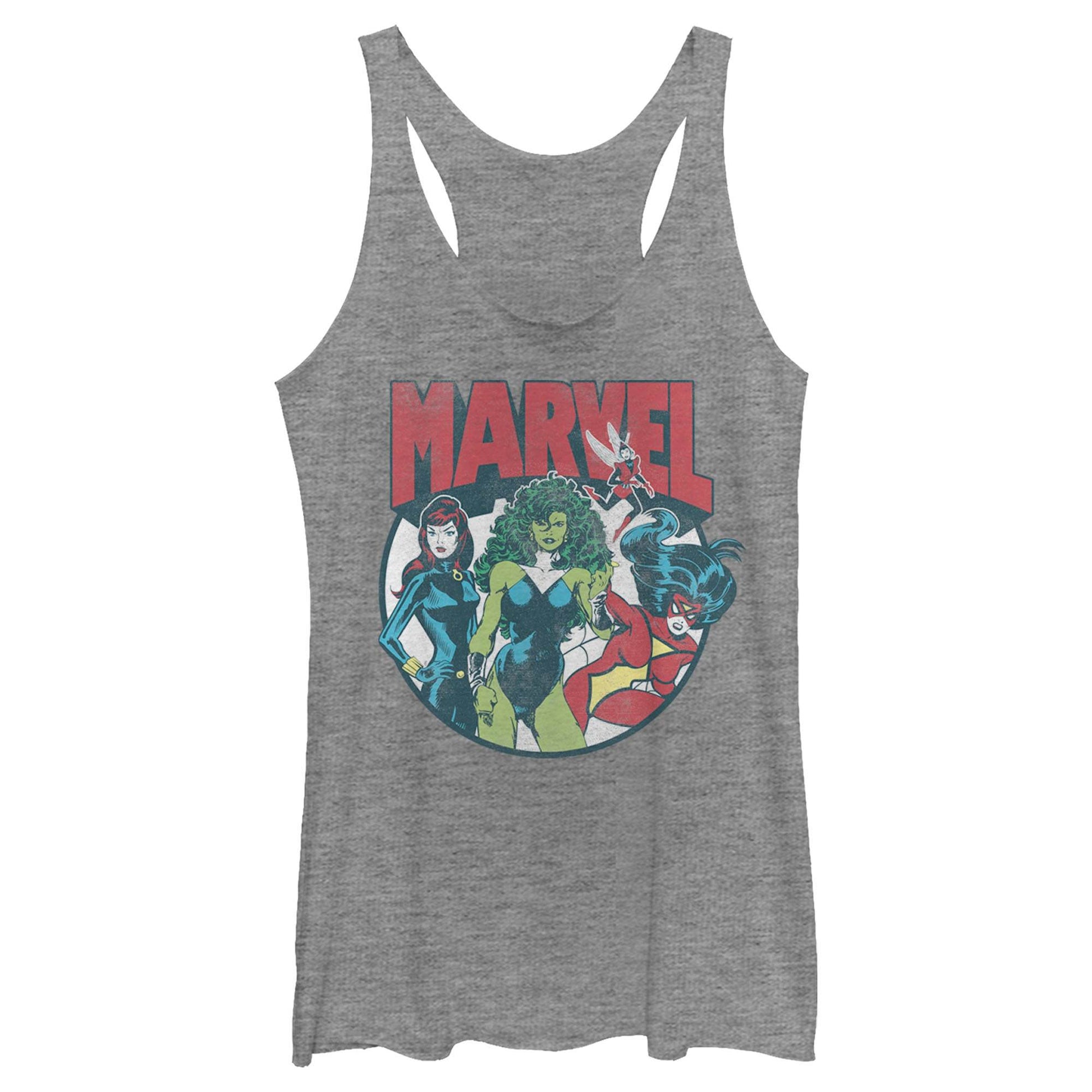 Junior's Marvel Marvel Gals Tank Top - MARVEL PRODUCTS AND MORE