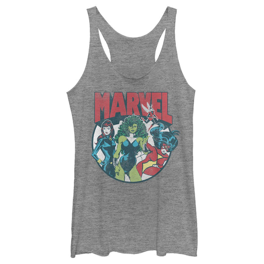 Junior's Marvel Marvel Gals Tank Top - MARVEL PRODUCTS AND MORE