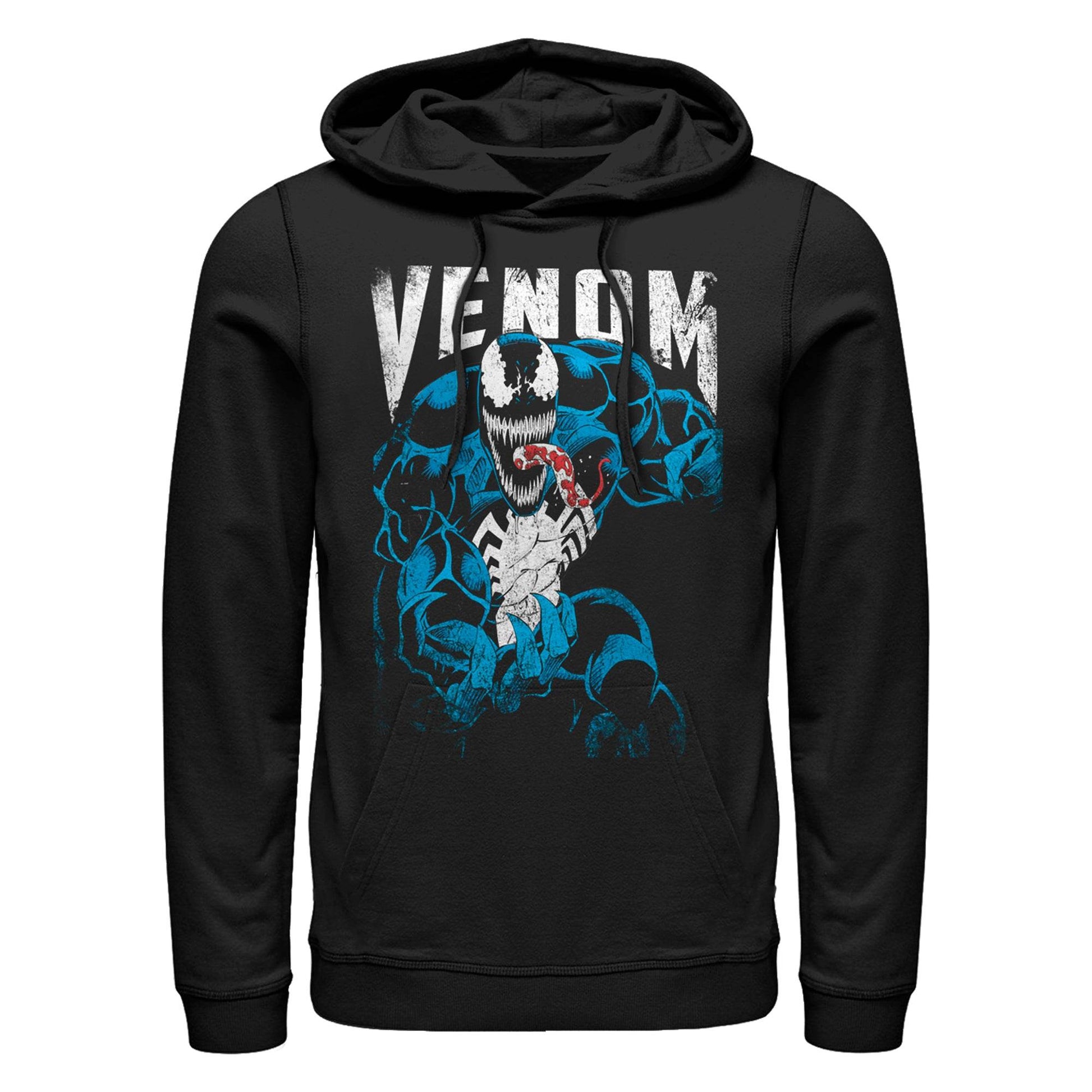 Men's Marvel Venom Grunge Lightweight Hoodie - MARVEL PRODUCTS AND MORE