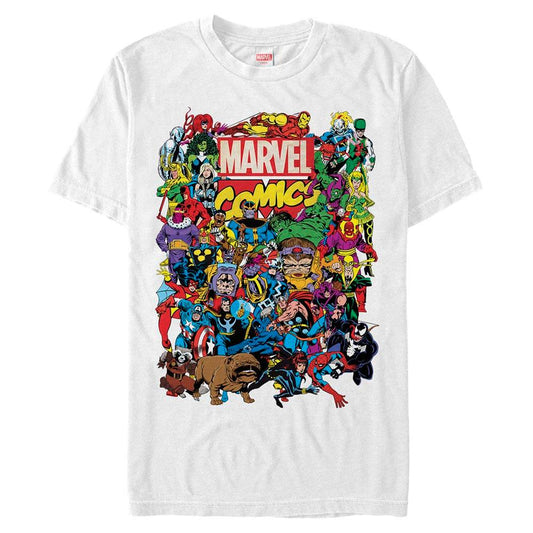 Men's Marvel Entire Cast T-Shirt - MARVEL PRODUCTS AND MORE