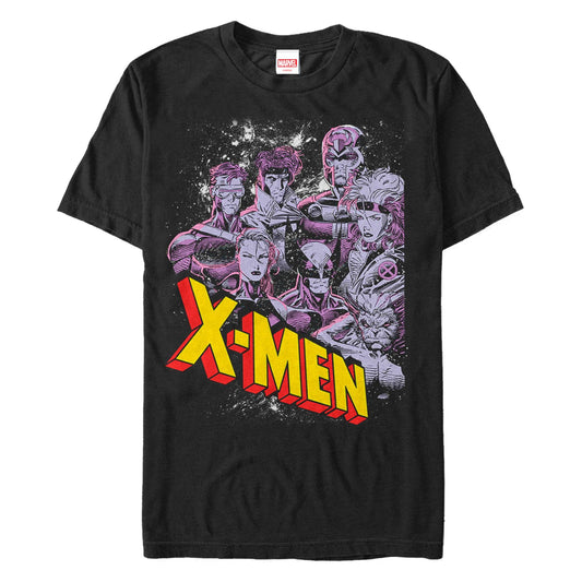 Men's Marvel Vintage Team T-Shirt - MARVEL PRODUCTS AND MORE