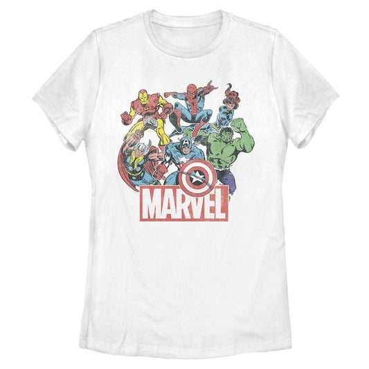 Women's Marvel Heroes of Today T-Shirt - MARVEL PRODUCTS AND MORE