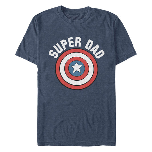 Men's Marvel SUPER DAD T-Shirt - MARVEL PRODUCTS AND MORE