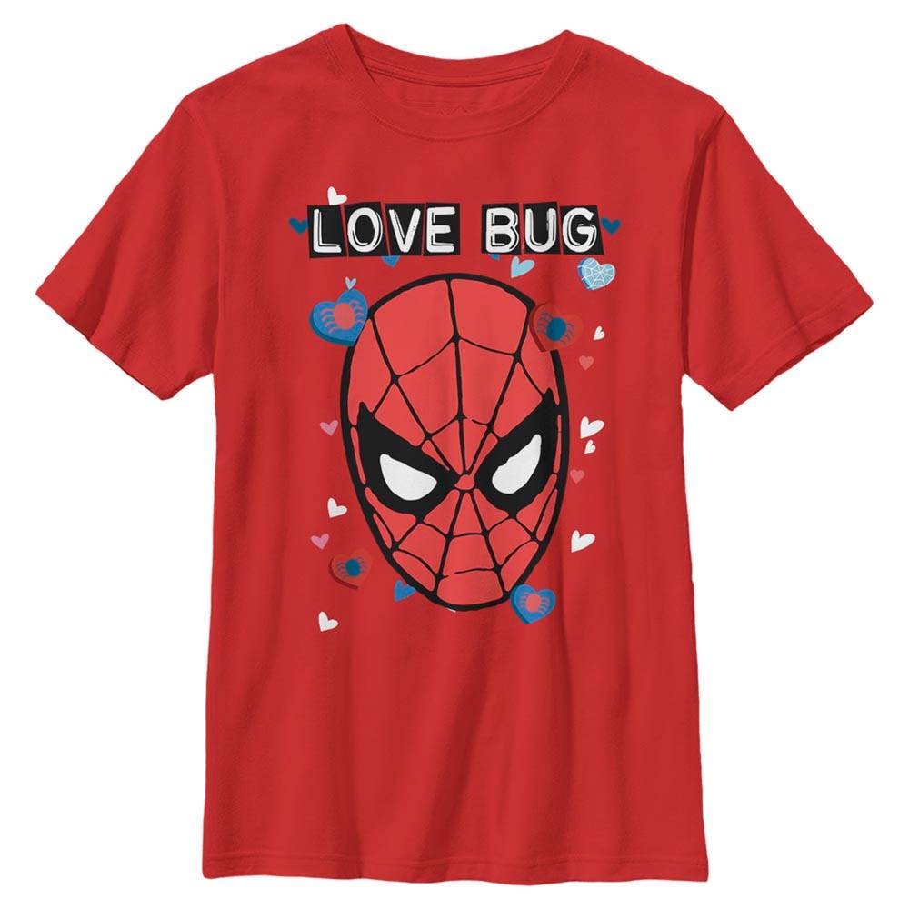 Boy's Marvel Spider-Man Love Bug T-Shirt - MARVEL PRODUCTS AND MORE