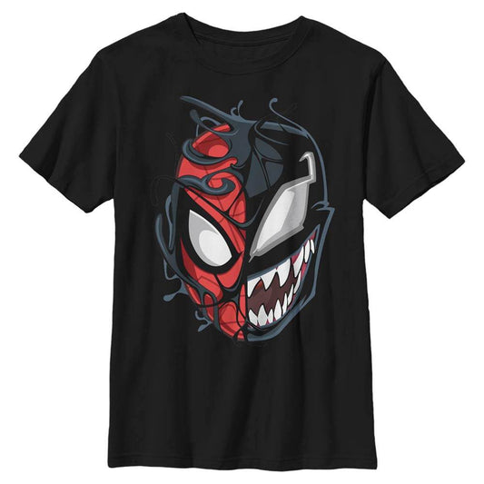 Boy's Marvel Two-faced Hero T-Shirt - MARVEL PRODUCTS AND MORE