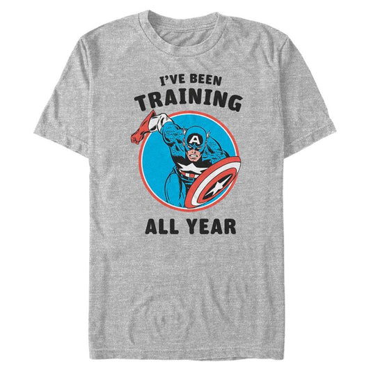 Men's Marvel Cap Year Training T-Shirt - MARVEL PRODUCTS AND MORE
