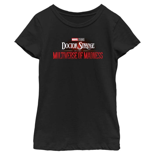 Girl's Marvel Doctor Strange Rendered Logo T-Shirt - MARVEL PRODUCTS AND MORE
