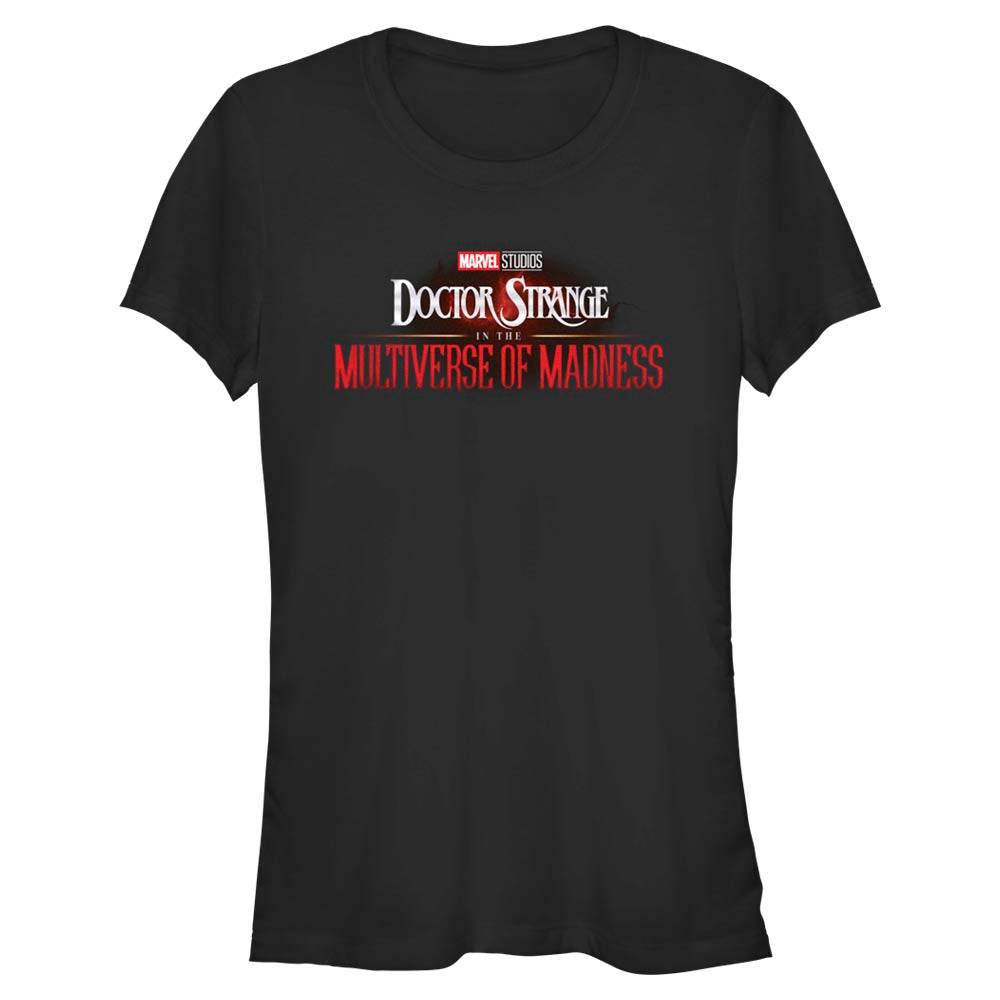 Junior's Marvel Doctor Strange Rendered Logo T-Shirt - MARVEL PRODUCTS AND MORE