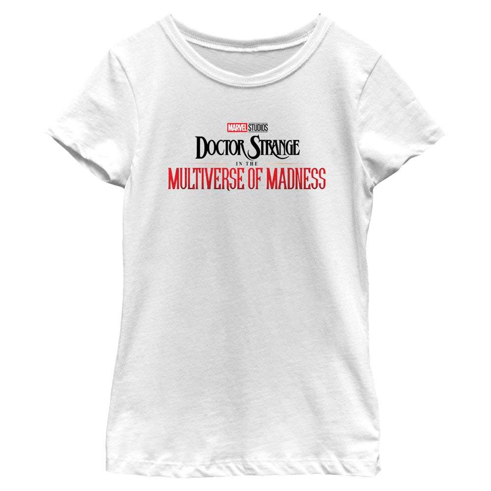 Girl's Marvel Doctor Strange 2 Main Logo T-Shirt - MARVEL PRODUCTS AND MORE