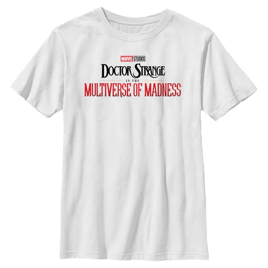 Boy's Marvel Doctor Strange 2 Main Logo T-Shirt - MARVEL PRODUCTS AND MORE