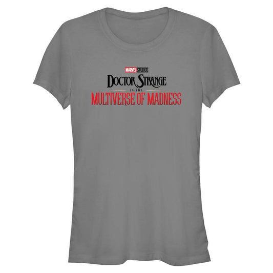 Junior's Marvel Doctor Strange 2 Main Logo T-Shirt - MARVEL PRODUCTS AND MORE