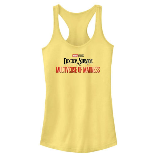 Junior's Marvel Doctor Strange 2 Main Logo Tank Top - MARVEL PRODUCTS AND MORE