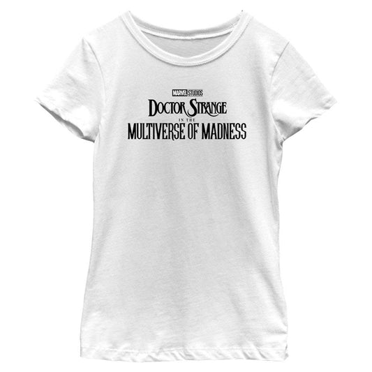 Girl's Marvel Doctor Strange 2 Logo T-Shirt - MARVEL PRODUCTS AND MORE
