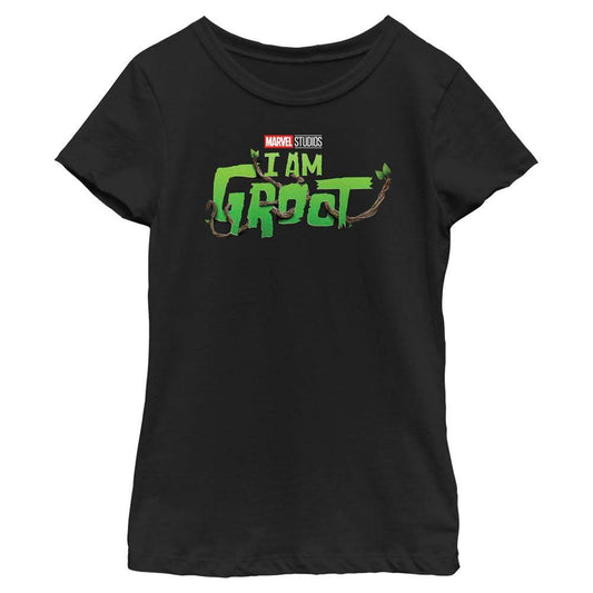 Girl's Marvel Groot Main Logo T-Shirt - MARVEL PRODUCTS AND MORE