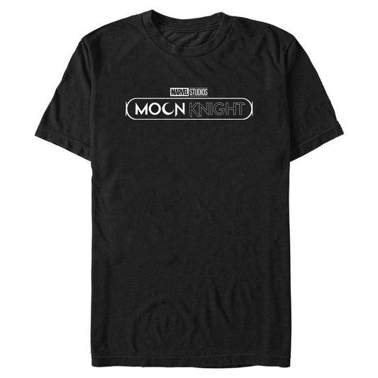 Men's Marvel Moon Knight White Logo T-Shirt - MARVEL PRODUCTS AND MORE