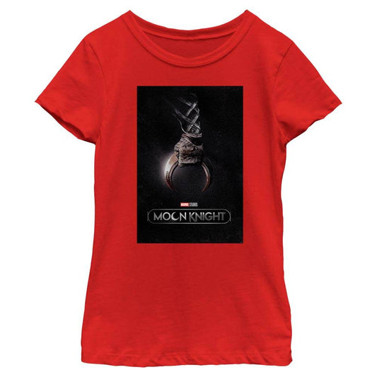 Girl's Marvel Crescent Dart Poster T-Shirt - MARVEL PRODUCTS AND MORE