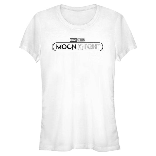 Junior's Marvel Moon Knight Black Logo T-Shirt - MARVEL PRODUCTS AND MORE
