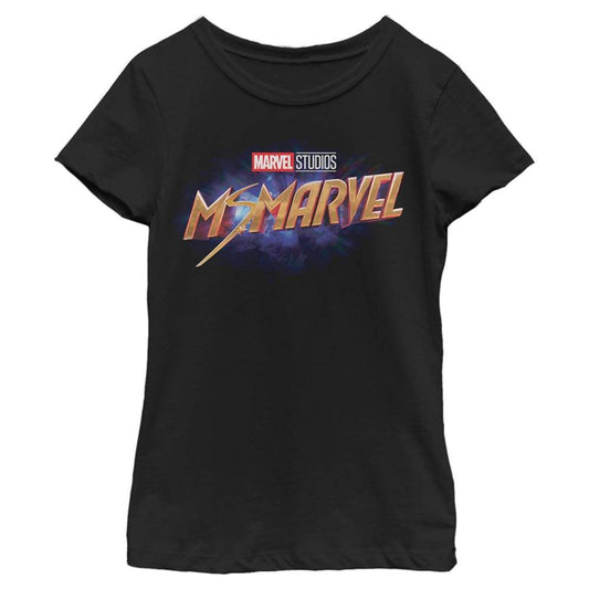 Girl's Marvel Ms Logo T-Shirt - MARVEL PRODUCTS AND MORE
