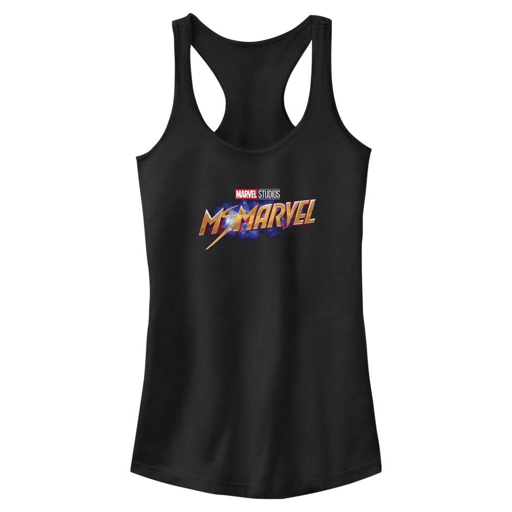 Junior's Marvel Ms Logo Tank Top - MARVEL PRODUCTS AND MORE