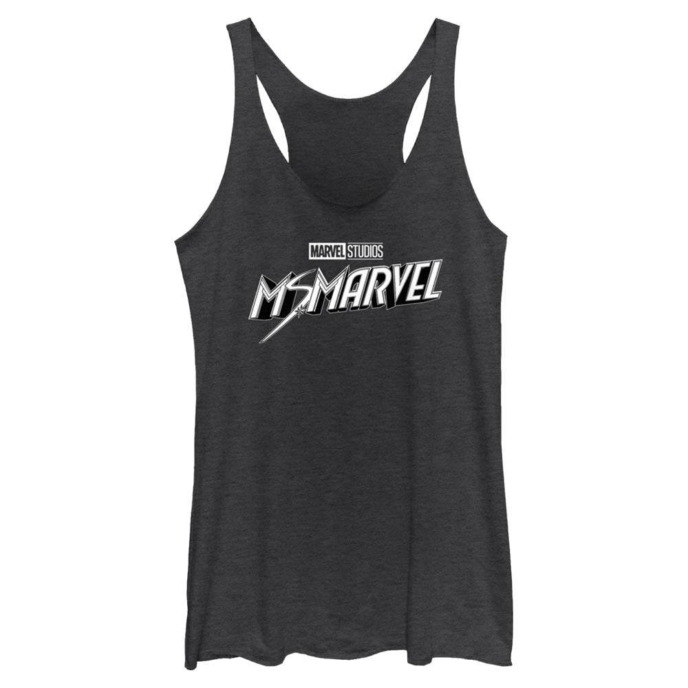 Junior's Marvel Black and White Tank Top - MARVEL PRODUCTS AND MORE