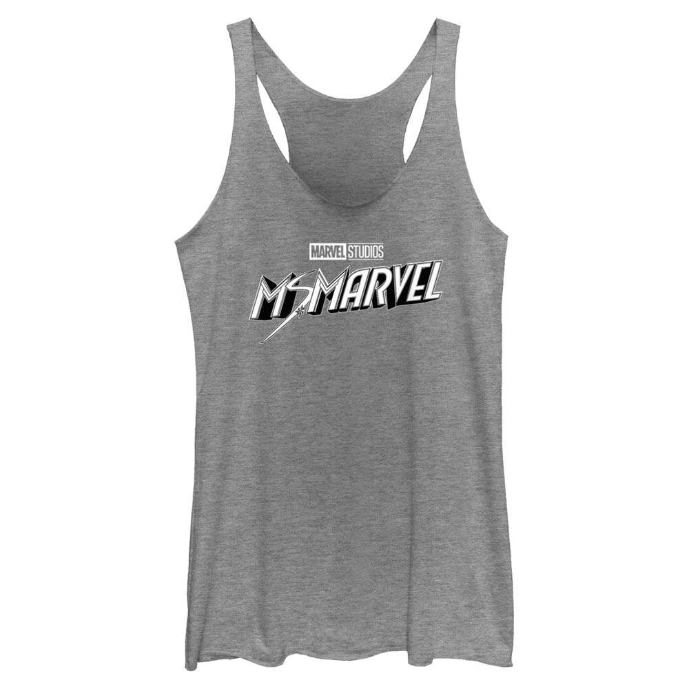 Junior's Marvel Black and White Tank Top - MARVEL PRODUCTS AND MORE