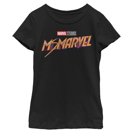 Girl's Marvel Classic Logo T-Shirt - MARVEL PRODUCTS AND MORE