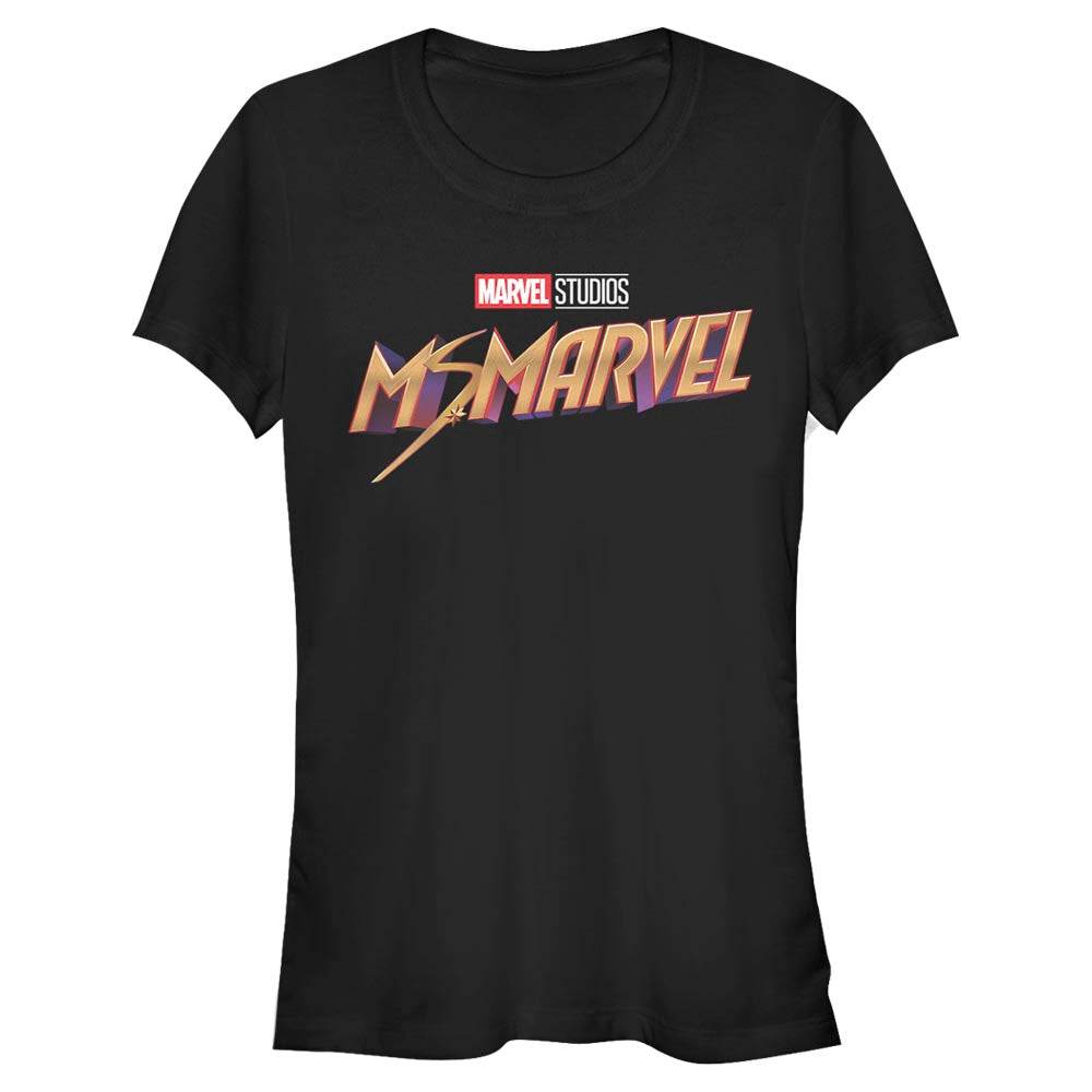 Junior's Marvel Classic Logo T-Shirt - MARVEL PRODUCTS AND MORE