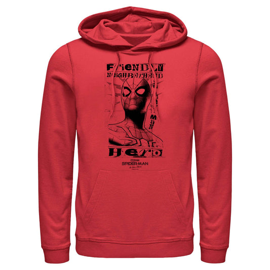 Men's Marvel Friendly Hero Lightweight Hoodie - MARVEL PRODUCTS AND MORE