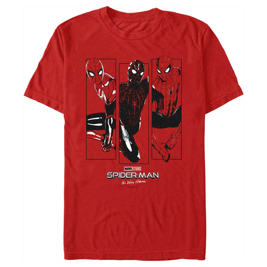 Men's Marvel Trio Of Spidey T-Shirt - MARVEL PRODUCTS AND MORE
