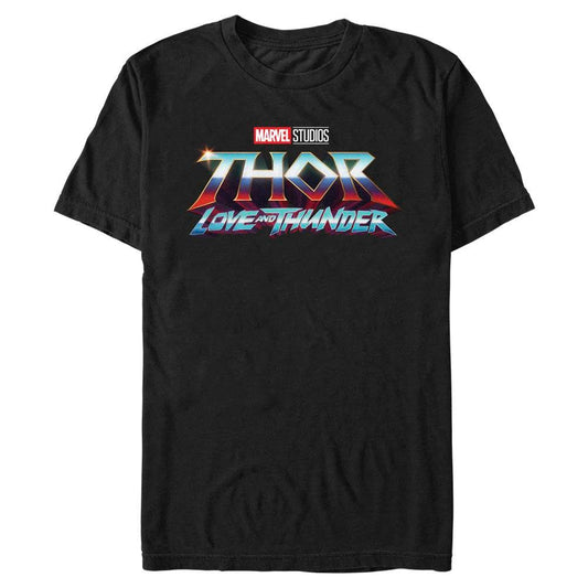 Men's Marvel Thunder Logo T-Shirt - MARVEL PRODUCTS AND MORE