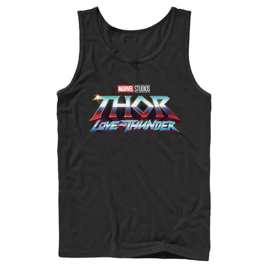 Men's Marvel Thunder Logo Tank Top - MARVEL PRODUCTS AND MORE