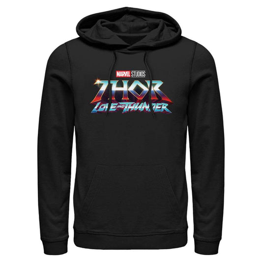 Men's Marvel Thunder Logo Lightweight Hoodie - MARVEL PRODUCTS AND MORE