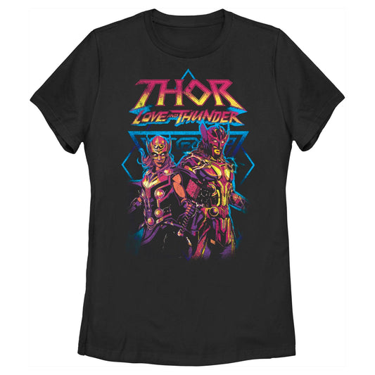 Women's Marvel Grunge Thunder T-Shirt - MARVEL PRODUCTS AND MORE