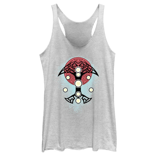 Junior's Marvel Blue Splatter Tank Top - MARVEL PRODUCTS AND MORE