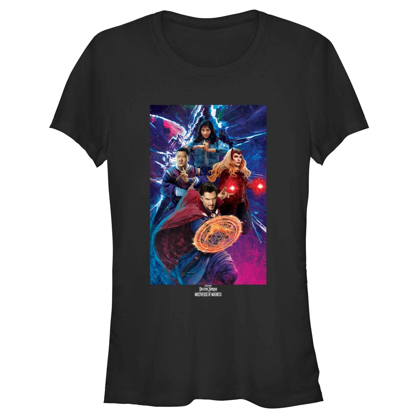 Junior's Marvel Dr Strange Group Shot T-Shirt - MARVEL PRODUCTS AND MORE