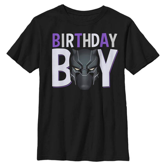 Boy's Marvel Panther Birthday Boy T-Shirt - MARVEL PRODUCTS AND MORE