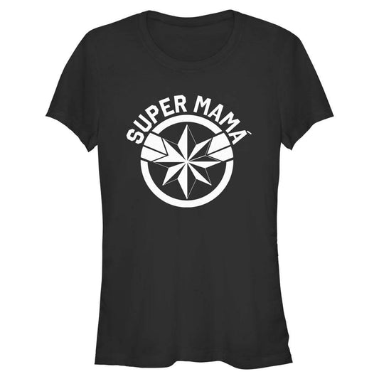 Junior's Marvel Super Mama T-Shirt - MARVEL PRODUCTS AND MORE
