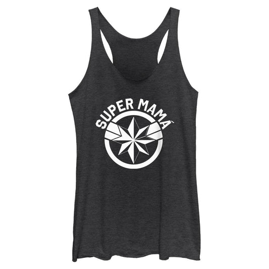 Junior's Marvel Super Mama Tank Top - MARVEL PRODUCTS AND MORE