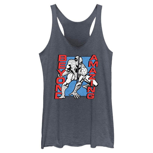 Junior's Marvel BEYOND AMAZING PANEL Tank Top - MARVEL PRODUCTS AND MORE