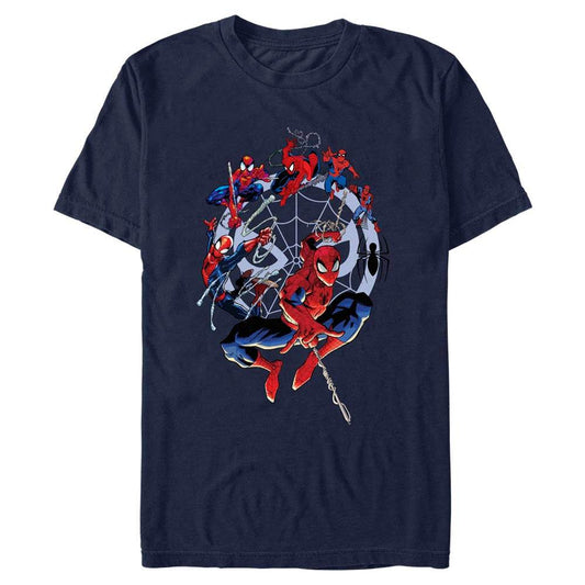 Men's Marvel SPIDEY CIRCLE EVOLUTION T-Shirt - MARVEL PRODUCTS AND MORE