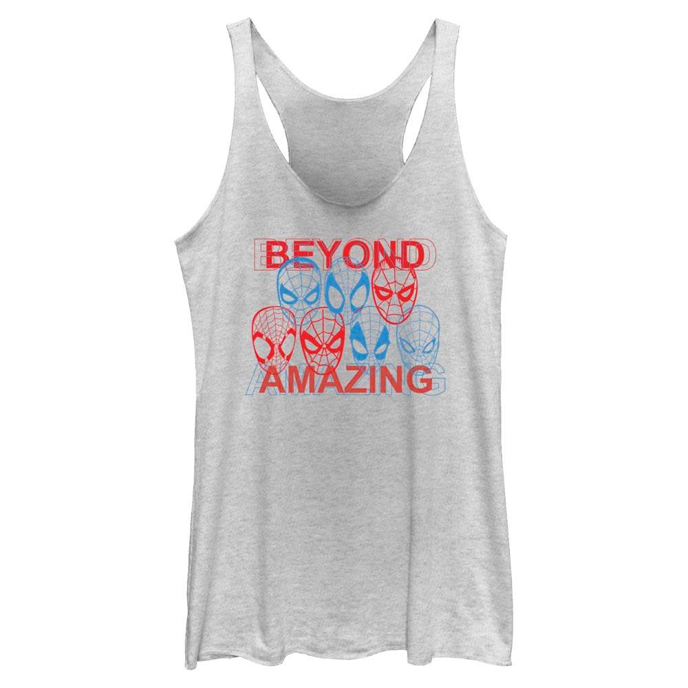 Junior's Marvel SPIDEY MASKS AMAZING Tank Top - MARVEL PRODUCTS AND MORE