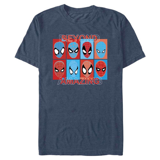 Men's Marvel SPIDEY SQUARES BEYOND T-Shirt - MARVEL PRODUCTS AND MORE