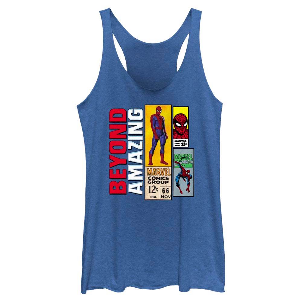 Junior's Marvel SPIDEY TWELVE CENTS Tank Top - MARVEL PRODUCTS AND MORE