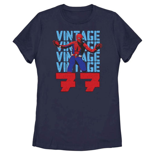 Women's Marvel VINTAGE 77 SPIDEY T-Shirt - MARVEL PRODUCTS AND MORE