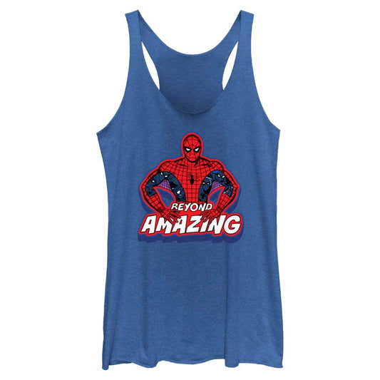 Junior's Marvel SPIDEY POSE BEYOND Tank Top - MARVEL PRODUCTS AND MORE