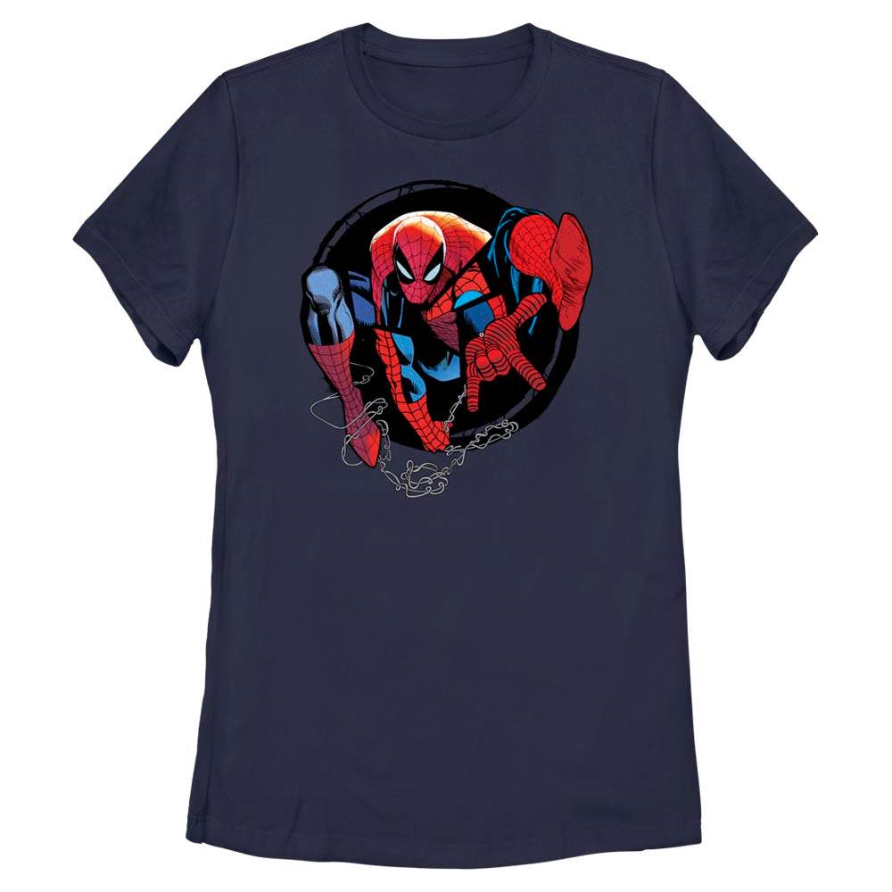 Women's Marvel SPIDEY CIRCLE FORWARD T-Shirt - MARVEL PRODUCTS AND MORE