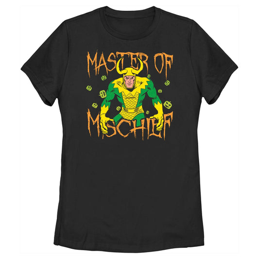 Women's Marvel Mischief Glow T-Shirt - MARVEL PRODUCTS AND MORE