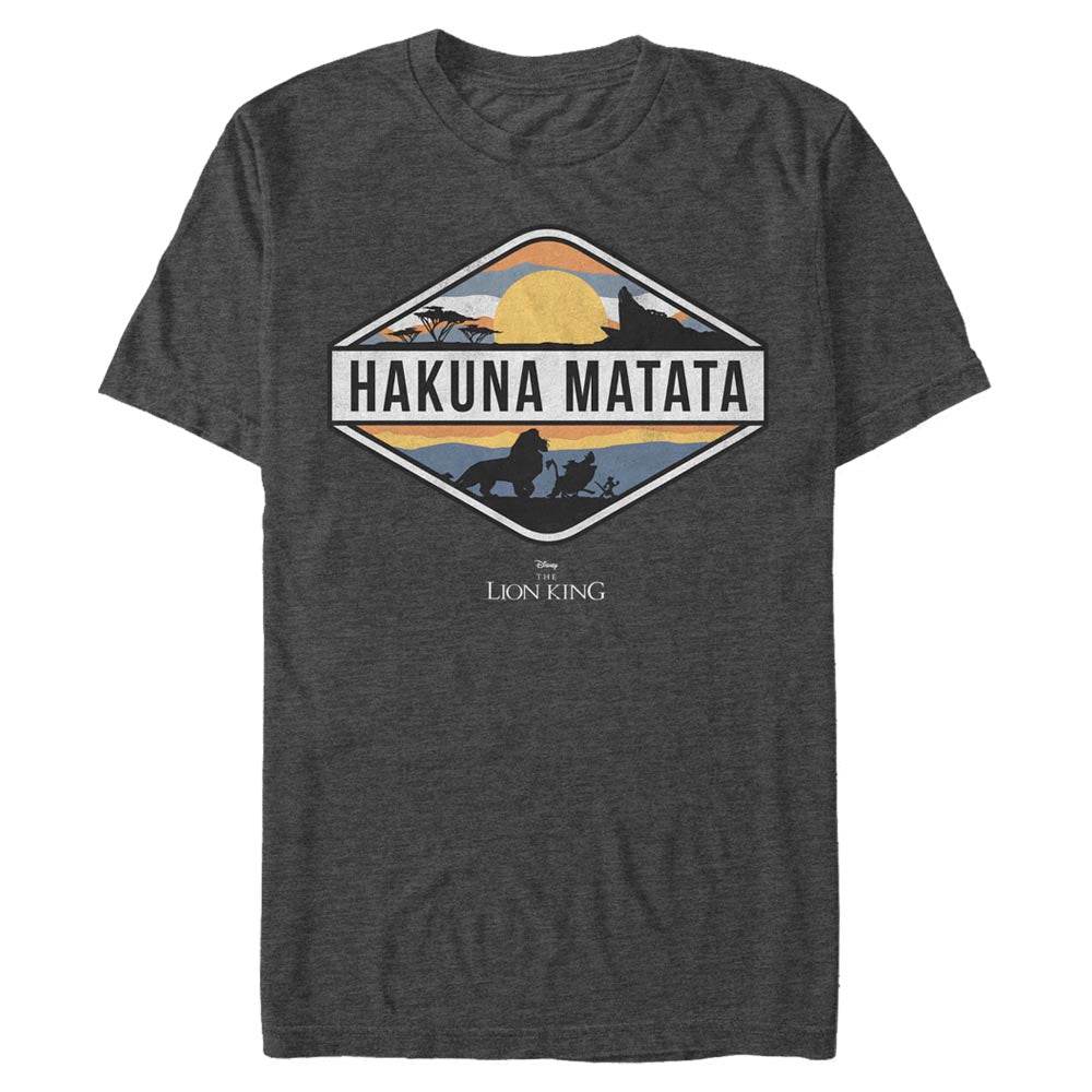 Men's Disney HAKUNA MATATA EMBLEM T-Shirt - MARVEL PRODUCTS AND MORE