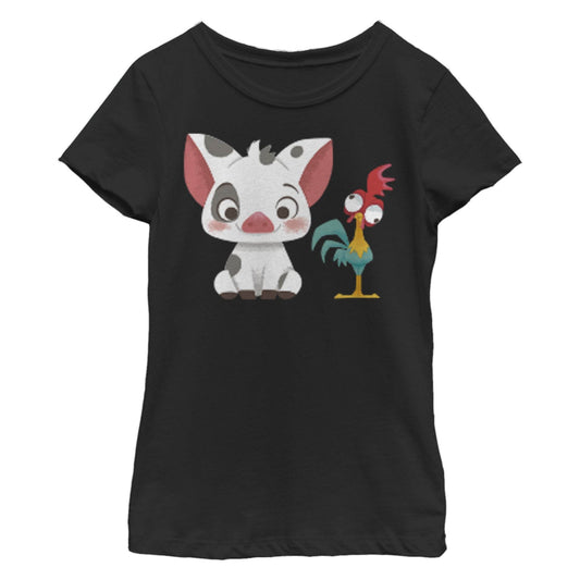 Girl's Moana Beach Buds T-Shirt - MARVEL PRODUCTS AND MORE