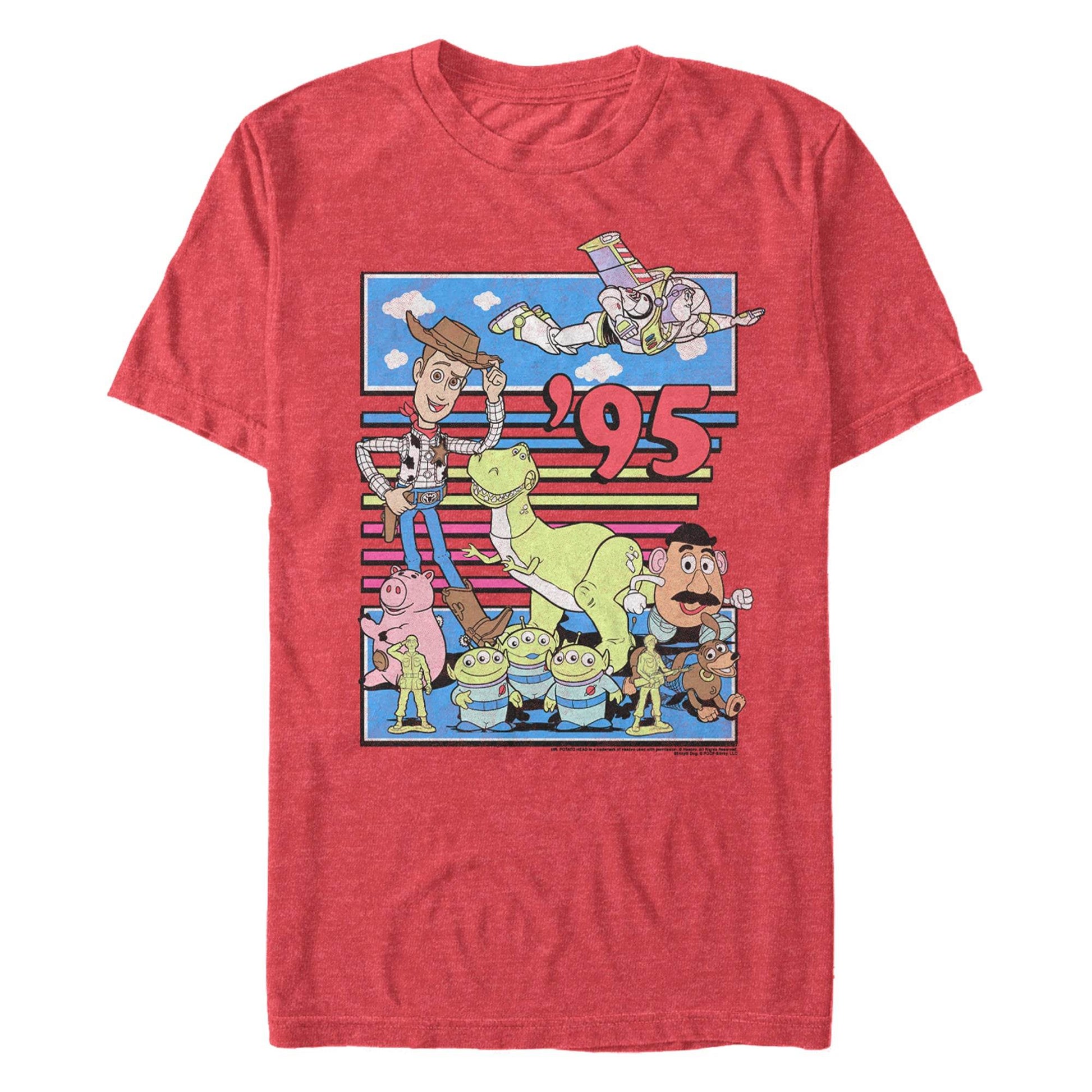 Men's Disney Fast Toys T-Shirt - MARVEL PRODUCTS AND MORE